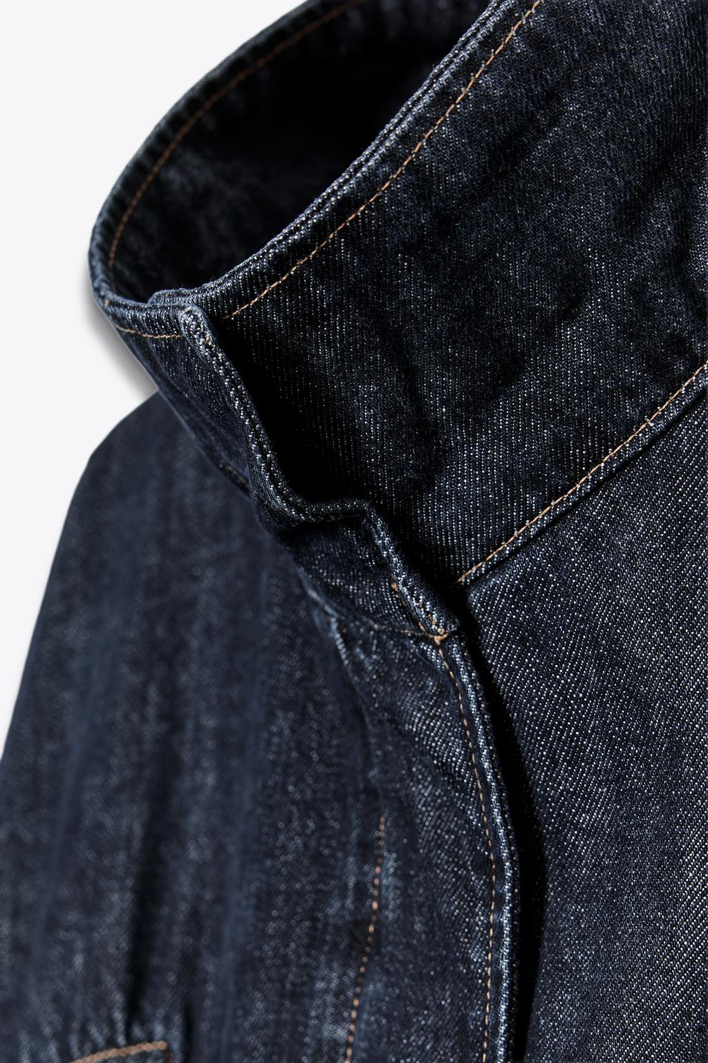 Batwing Sleeve Denim Jacket