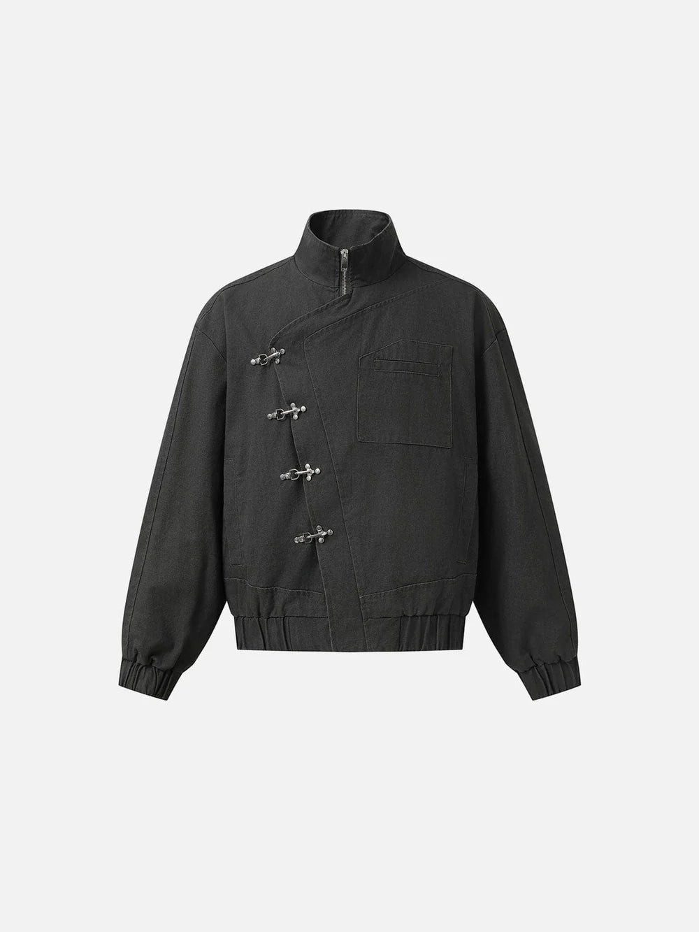 Metal Button Boxy Jacket