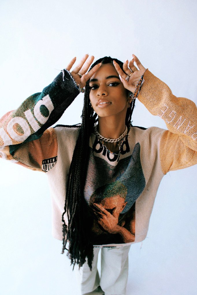 Tapestry Knit Sweater