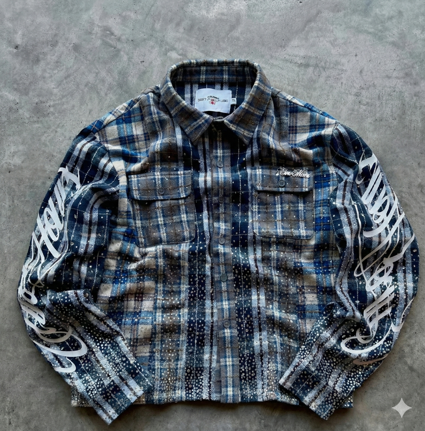 Rhinestone Flannel