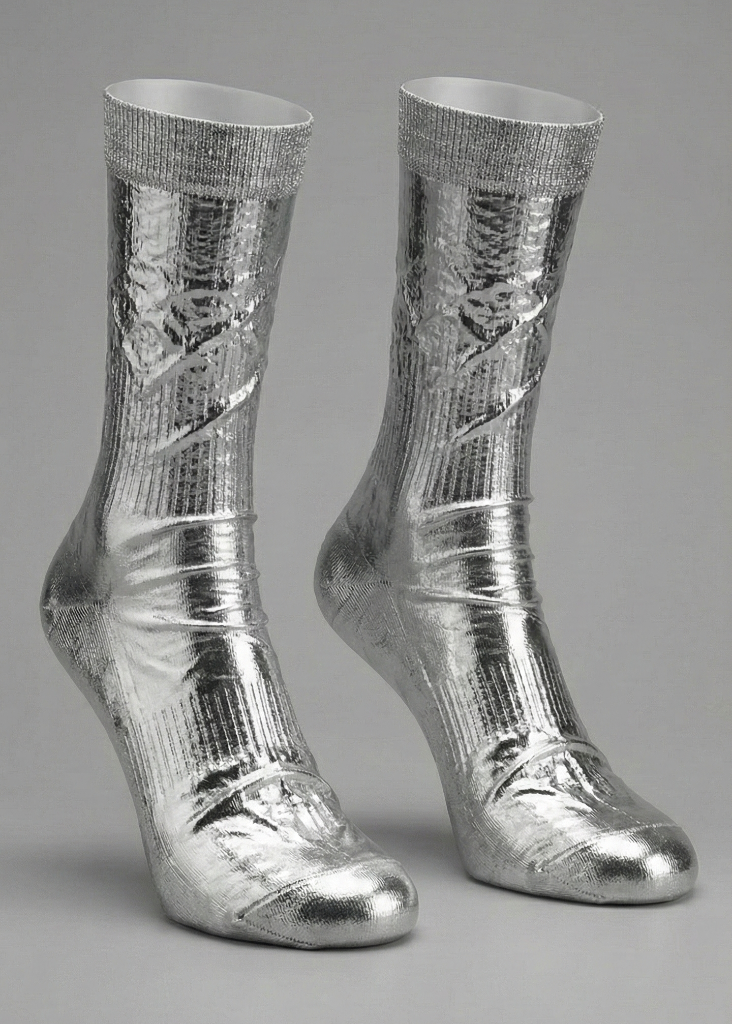 Argento Chrome Socks