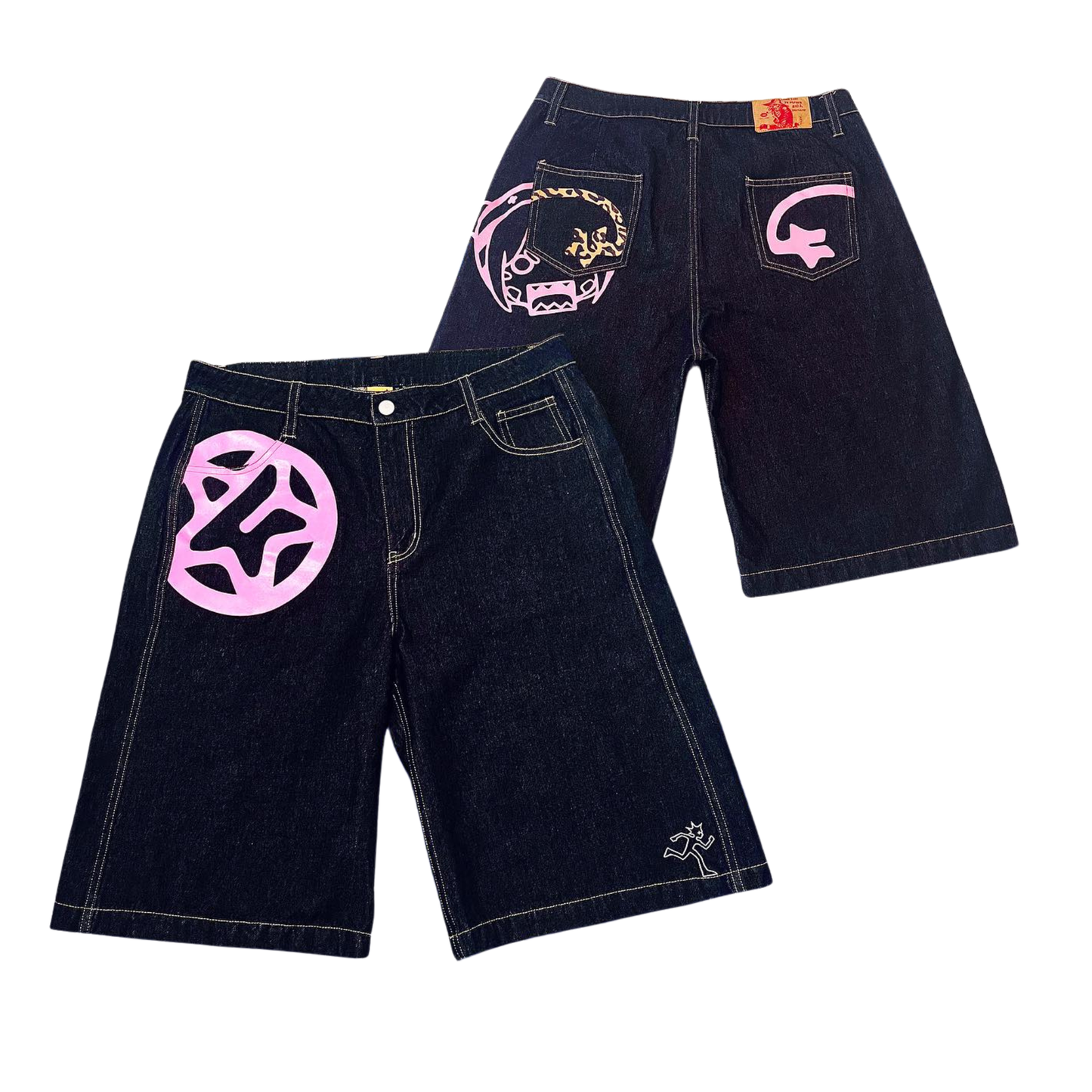 Graphic Polo & Jorts Set