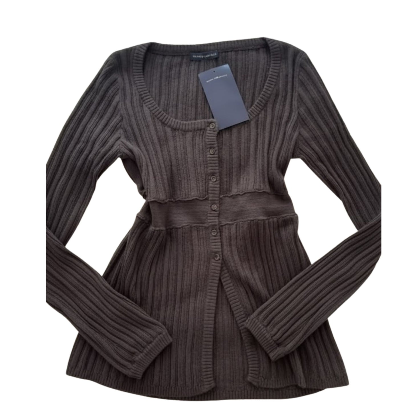 Cable Knit Cardigan Dress