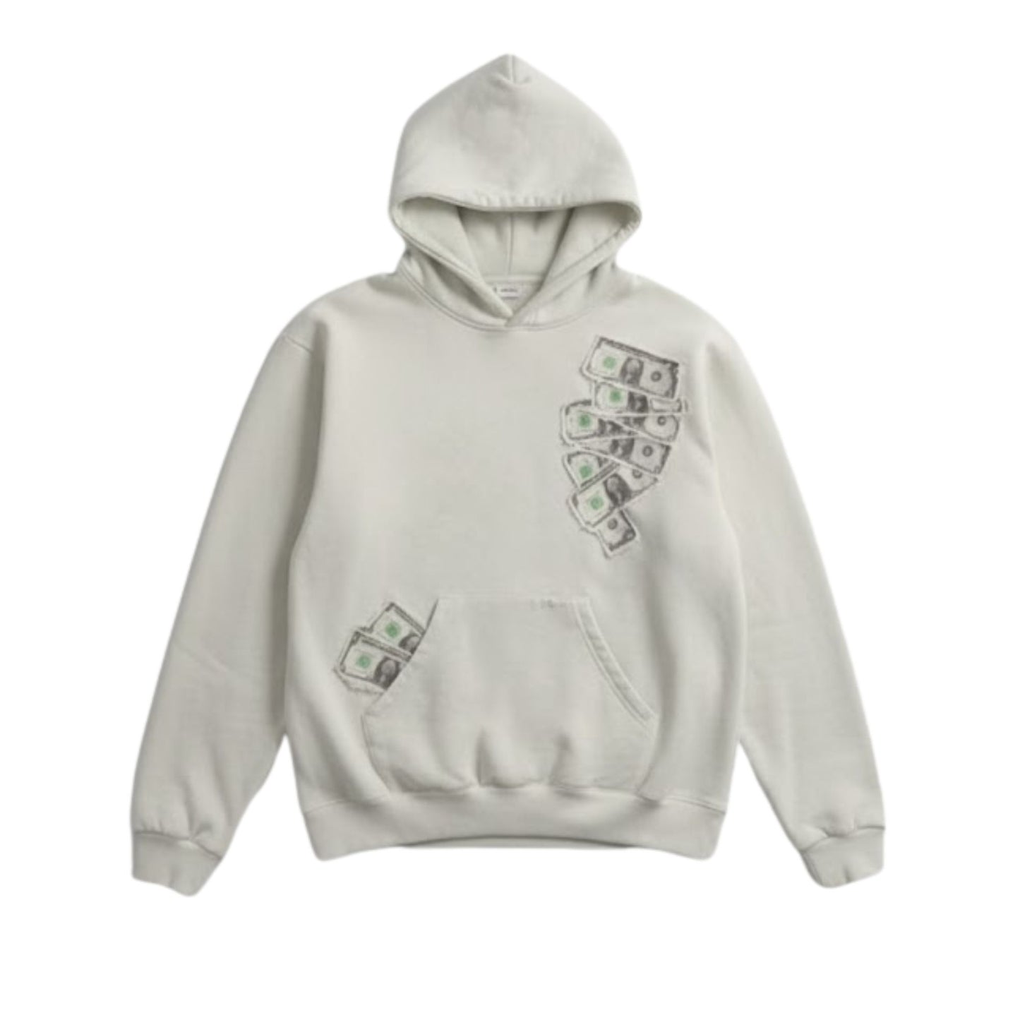 Dollar Bill Gray Hoodie