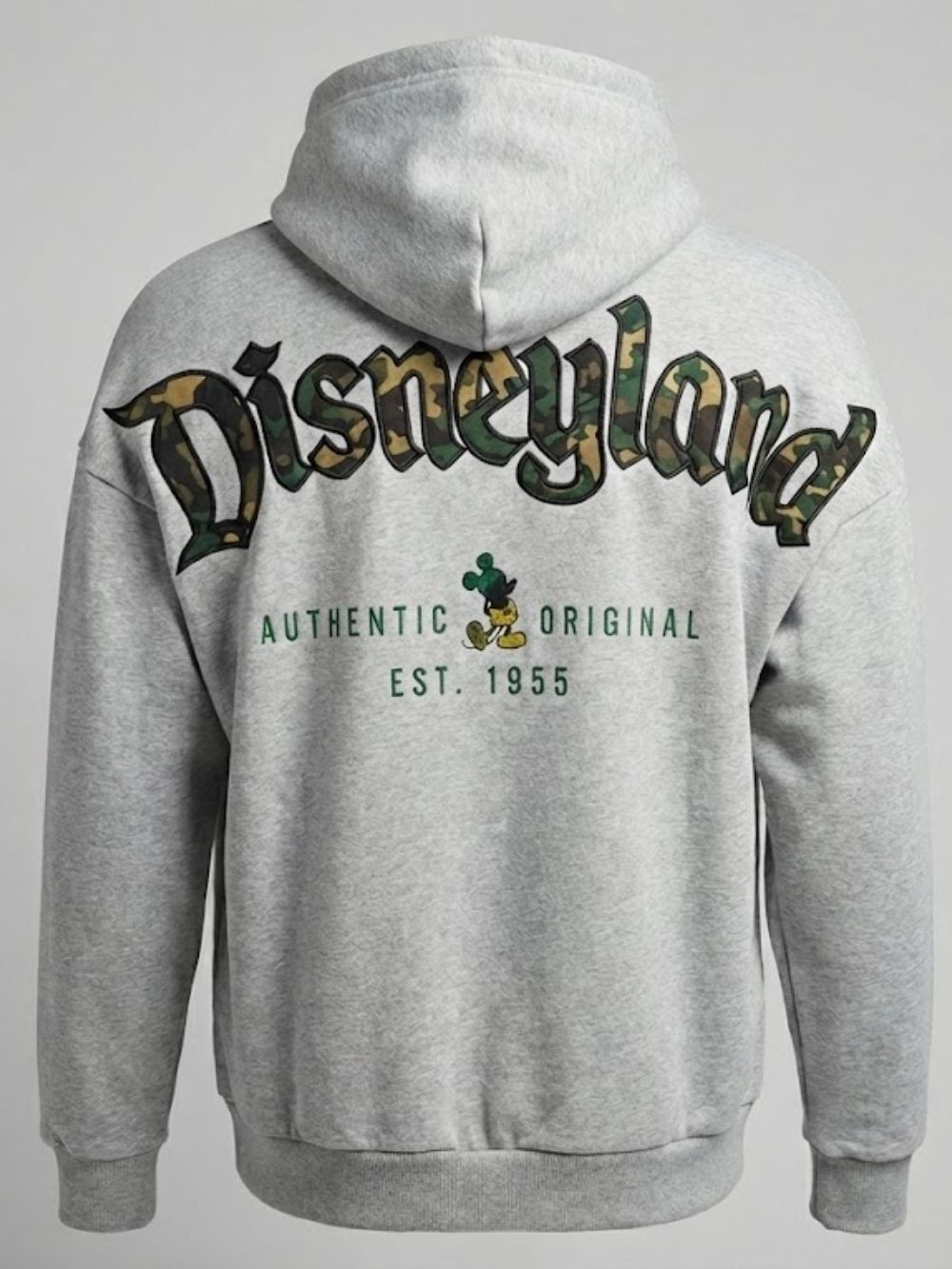 Heather Gray Zip-Up Hoodie