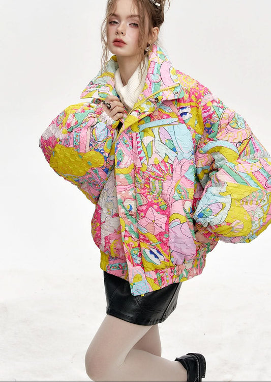 Vibrant Printed Jacket