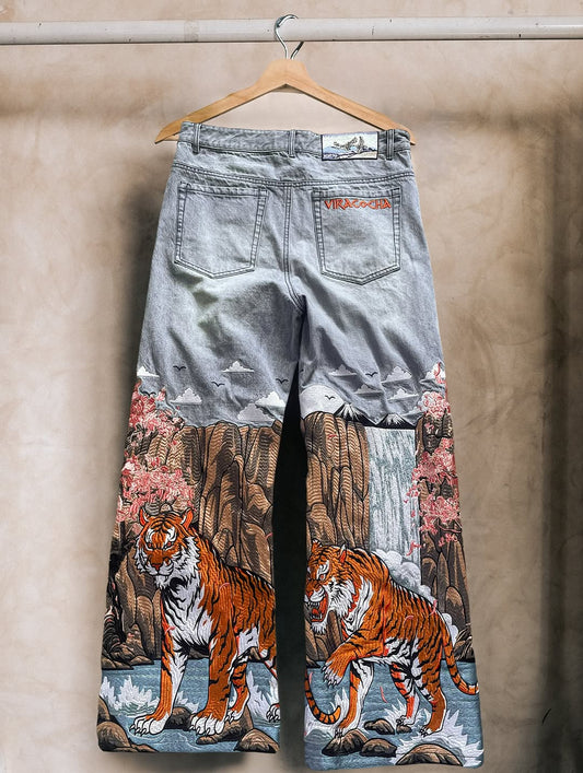 Waterfall Tiger Jeans