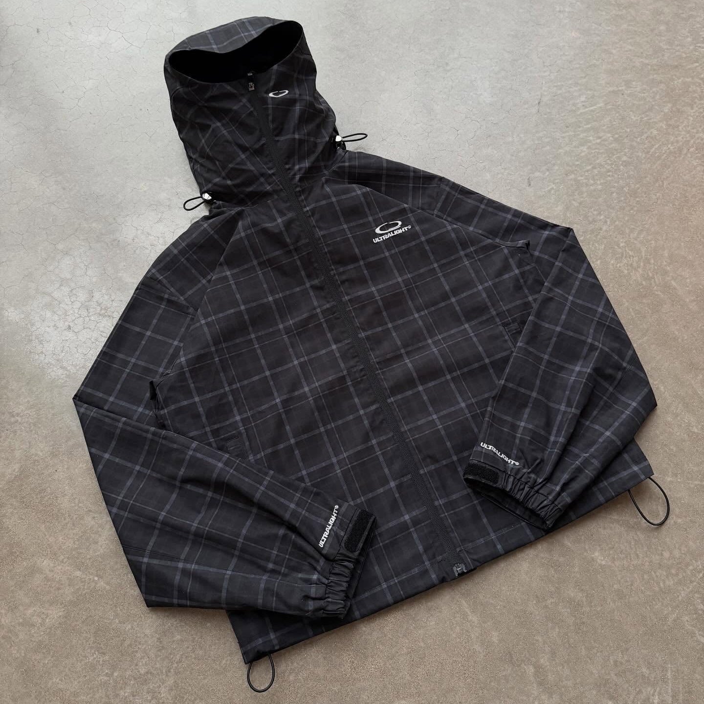 Balaclava Plaid Jacket