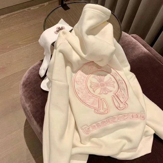 Pink Cross Hoodie