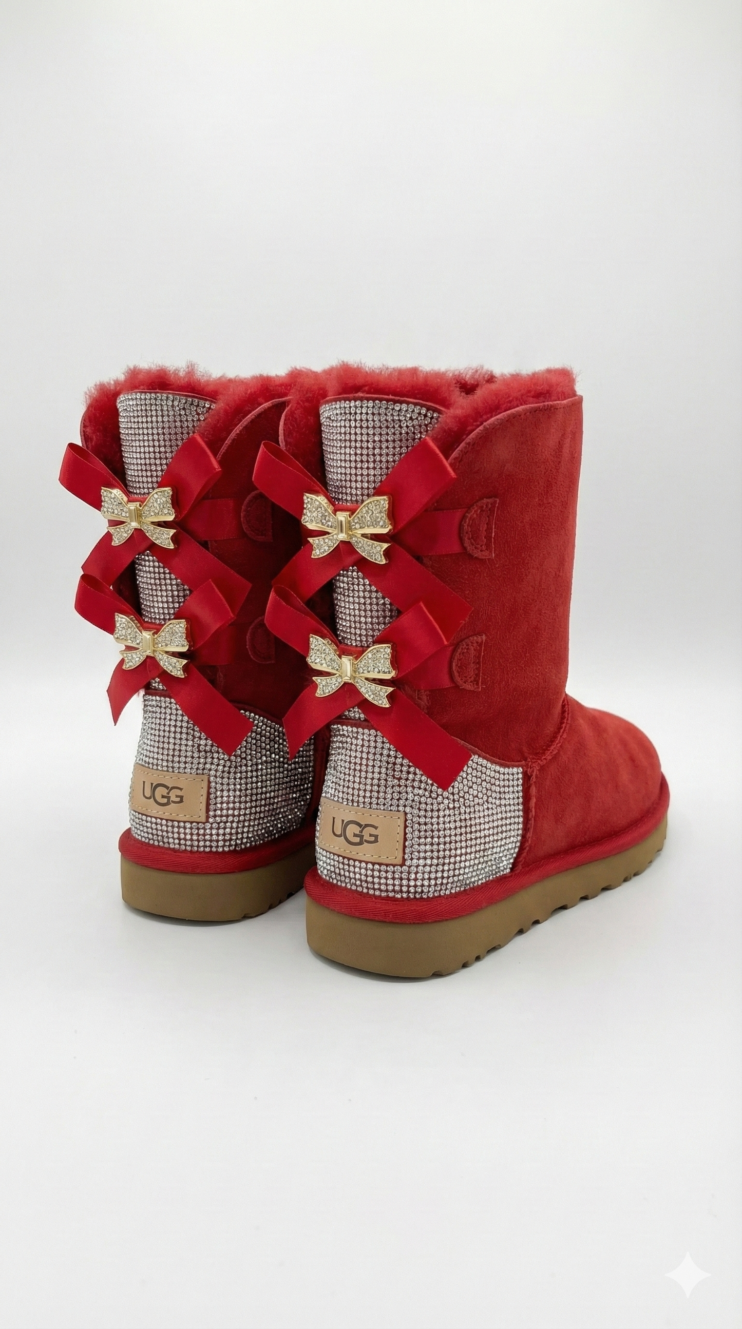 Crystal Bow Boots Collection