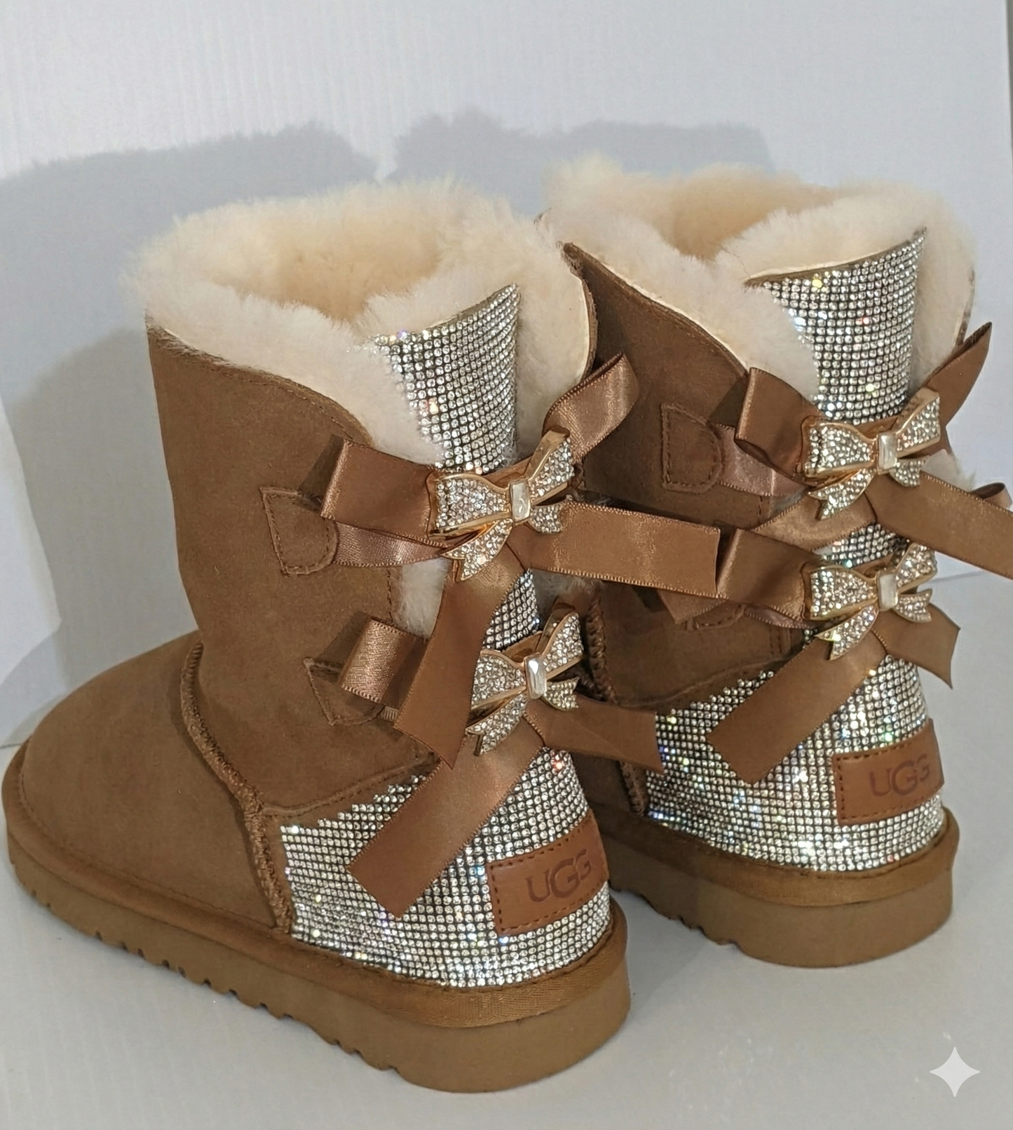 Crystal Bow Boots Collection