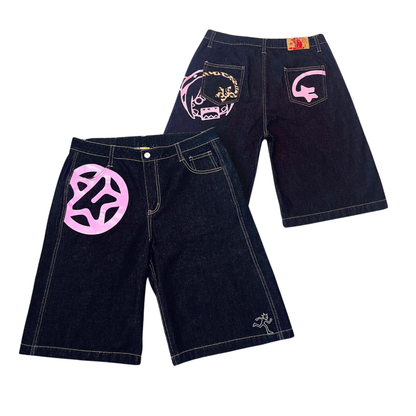 Graphic Polo & Jorts Set