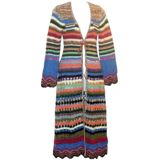 Knitted Cardigan Dress