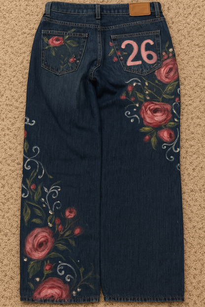 Flower Senior Jeans