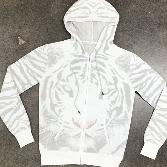 White Tiger Spirit Hoodie