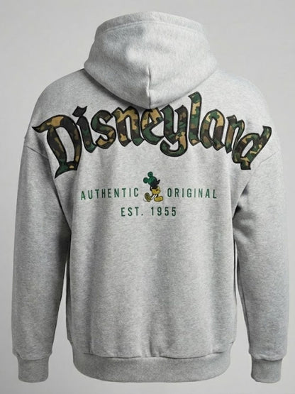 Heather Gray Zip-Up Hoodie