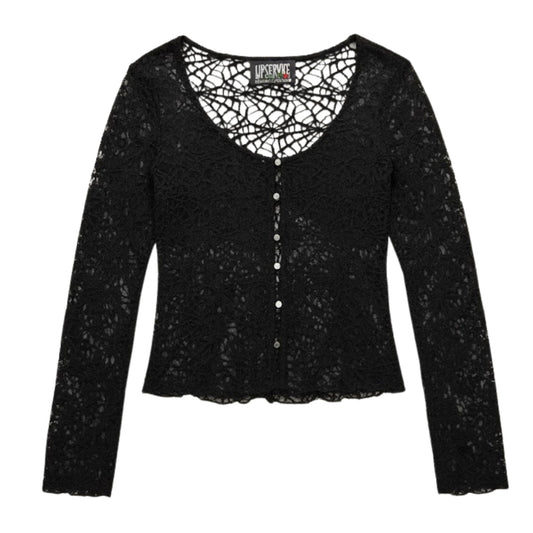 Black Web Top